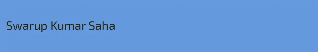 Swarup Kumar Saha